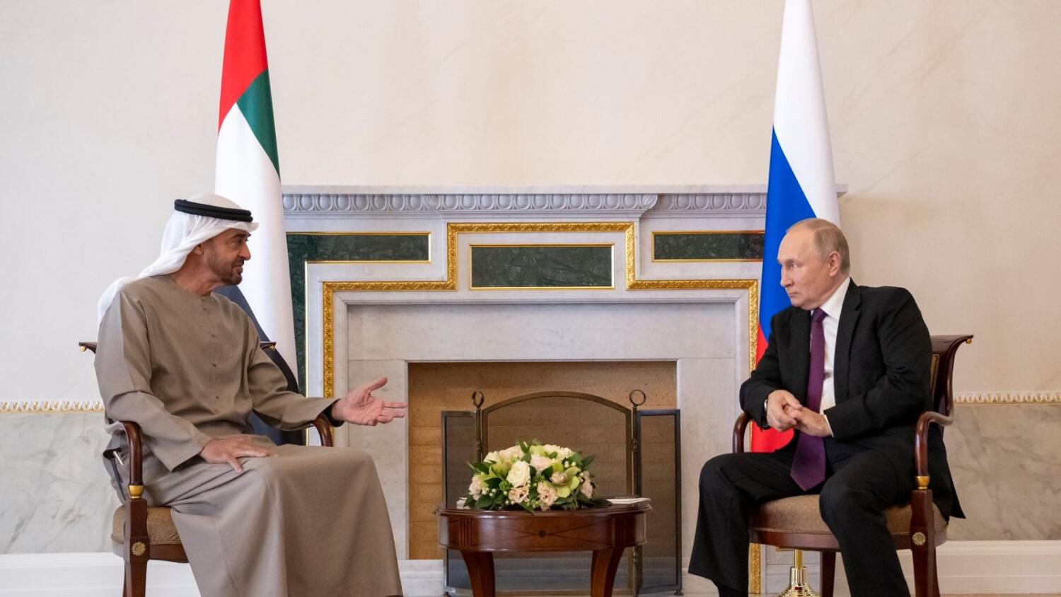 Putin Meets With UAE President