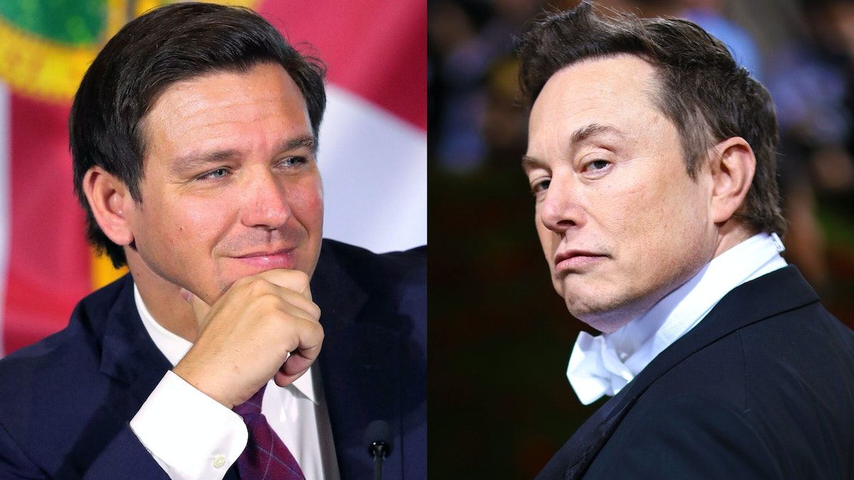 Musk Says He'll Back DeSantis in '24 Presidential Run