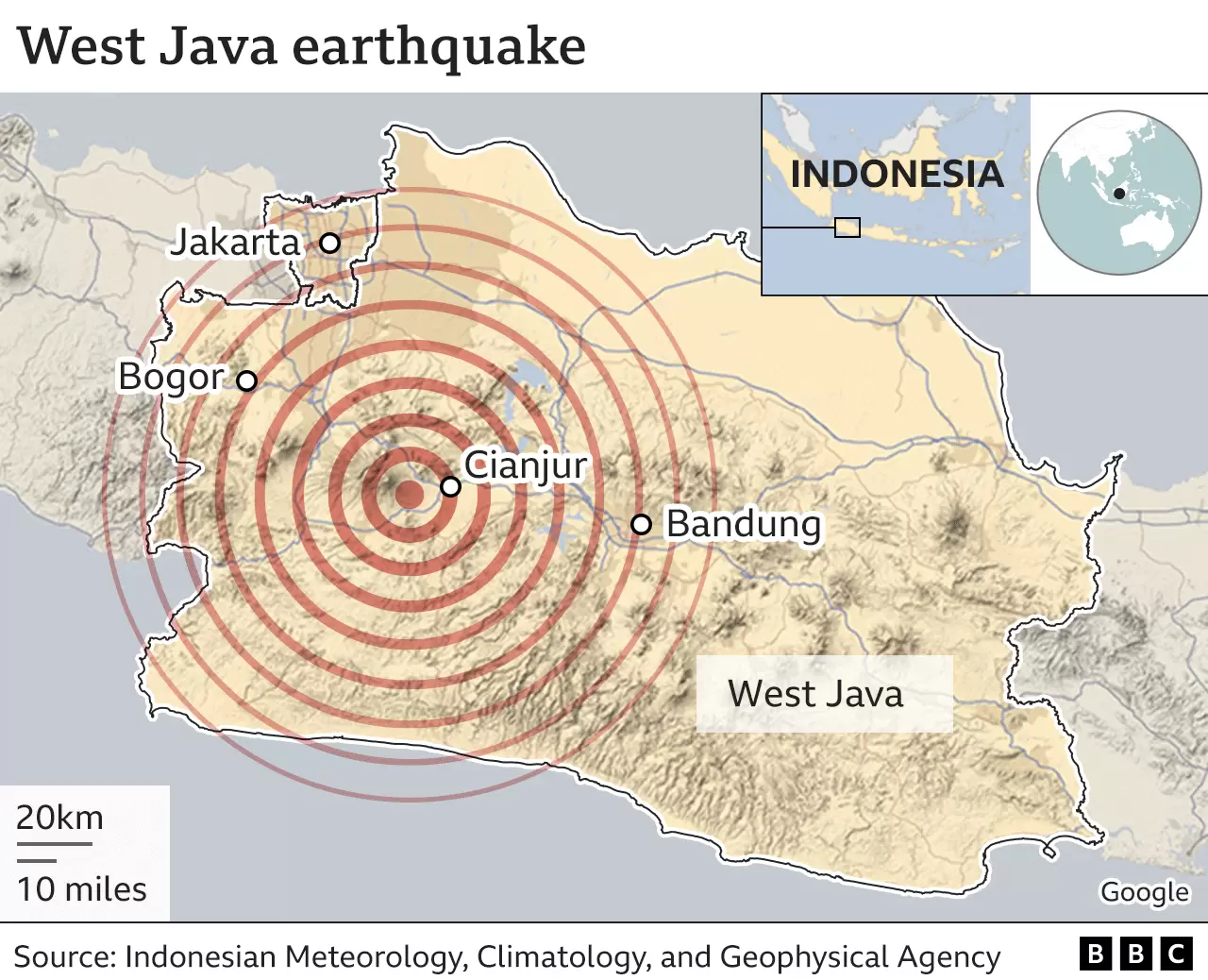 Indonesia: Java Quake Kills Over 160 and Injures Hundreds