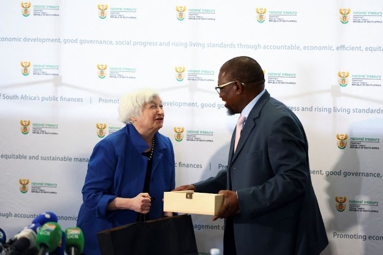 Yellen Praises South Africa's Energy Transition