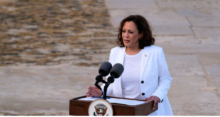 Kamala Harris Speaks in Ghana as Part of African Tour