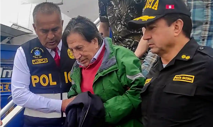 Peru: Ex-President Toledo Extradited From US