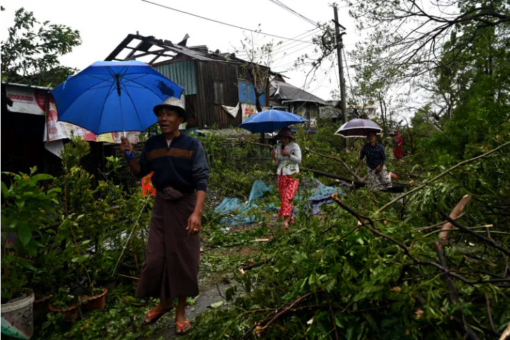 Cyclone Mocha: 5 Dead, 700 Injured in Myanmar