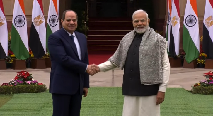 Egypt and India Bolster Ties as Modi Makes First Cairo Trip