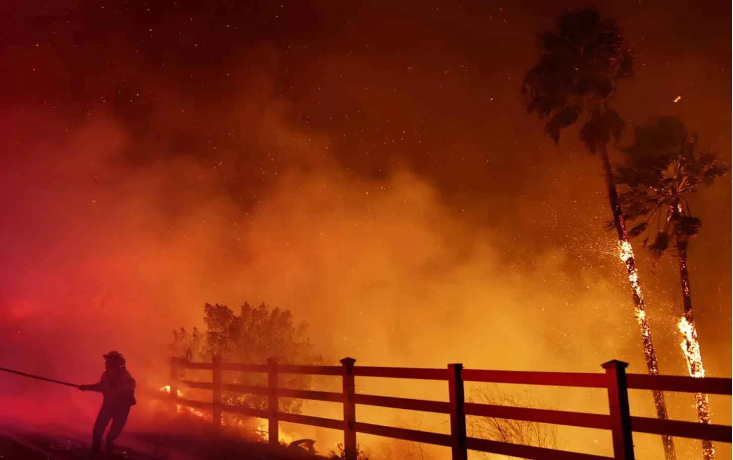 Malibu Wildfire Forces Mass Evacuations