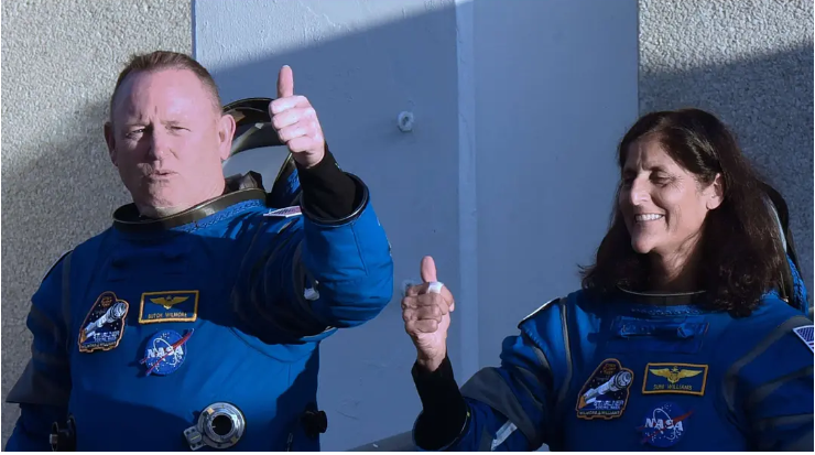 NASA ISS Astronauts' Return Delayed Until Spring