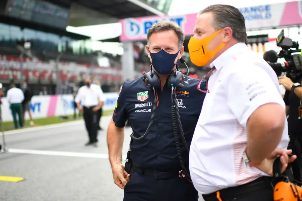 Auto Racing: McLaren Says Red Bull F1 Budget Breach is 'Cheating' post image